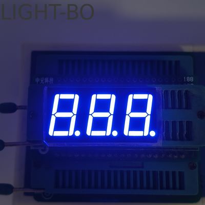 Ultra Bright Blue 7 Segmento LED display 3 cifre Cattodo comune