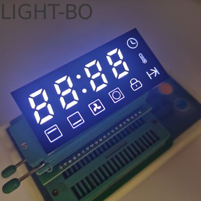 Display a LED a catodo comune a sete segmenti per il controllo del forno