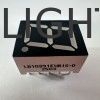 Display a LED rosso ultra luminoso a singola cifra 0,39 pollici 7 segmento per il pannello degli strumenti