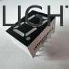 Display a LED rosso ultra luminoso a singola cifra 0,39 pollici 7 segmento per il pannello degli strumenti