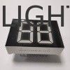 Ultra luminoso Rosso Anodo Comune 20 mm Bianco 2 Cifre 7 Segmenti LED Display