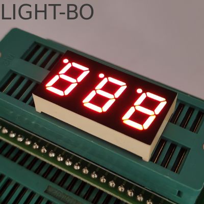 Un buon prezzo. LED a 3 cifre a 7 segmenti da 0,4 pollici, display rosso ultra luminoso per indicatore di temperatura in linea