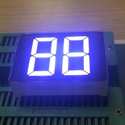 Display a LED a 2 cifre a 7 segmenti da 20 mm in colore bianco per scaldabagno digitale