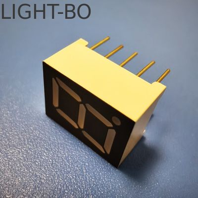 Display a LED Anodo comune Super rosso brillante singolo 0.39 pollici 7 segmento per il pannello degli strumenti