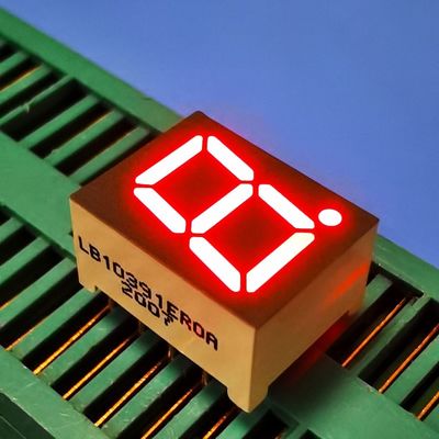 Display LED Super Luminoso Rosso Singolo Cifra 0.39 pollici 7 Segmenti per Pannello Strumentazione