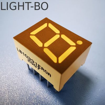 Ultra luminoso rosso a singola cifra 0,39 pollici 7 segmenti LED Display per il pannello degli strumenti