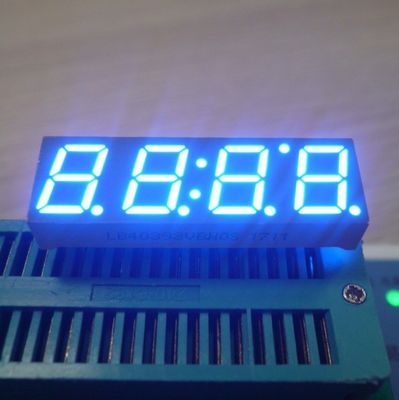 Un buon prezzo. Display LED a 7 segmenti a 4 cifre, ultra blu, anodo comune, 0.39