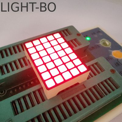 5*7 Display LED quadrato DOT Matrix Super rosso brillante per indicatore del pavimento dell'ascensore