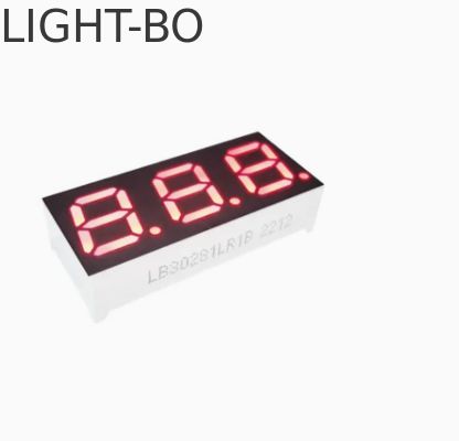 Un buon prezzo. Display LED a 7 segmenti da 0,4 pollici a tre cifre compatto, catodo comune, rosso super luminoso, per macchina per caffè in linea