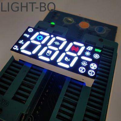 Display LED a 3 cifre da 17 mm a 7 segmenti, catodo comune per controller frigorifero