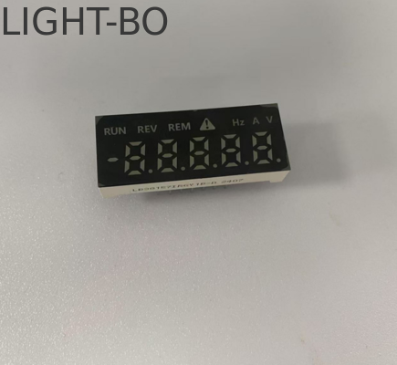 Un buon prezzo. Display LED a 7 segmenti a 5 cifre personalizzato Rosso/Verde puro/Giallo anodo comune per convertitore di frequenza in linea