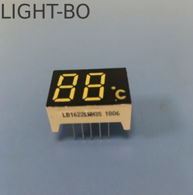 Display LED a 7 segmenti a catodo comune bianco Ultra personalizzato a due cifre da 0,47
