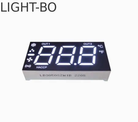 Un buon prezzo. Display LED a 7 segmenti personalizzato Ultra bianco a 3 cifre e 1/2 per il cruscotto in linea