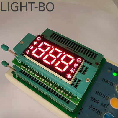 Display LED a 7 segmenti a 3 cifre rosso per il controller del frigorifero