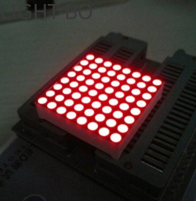 Display LED a matrice di punti ambra 8 x 8 da 3 mm da 1,26 pollici