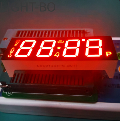 Display a LED a 4 cifre a 7 segmenti ad anodo comune per il controller del timer del forno