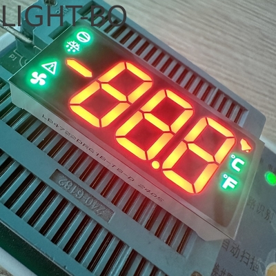 Un buon prezzo. Red/Pure Green LED Display 7 Segment 17mm common cathode for Digital Refrigeration Systems in linea