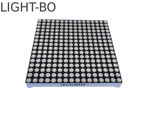 Un buon prezzo. Super luminosoRosso 3mm 16 x 16 matrice a punti LED display Rivista di catodo Anodo di colonna per schermo in linea