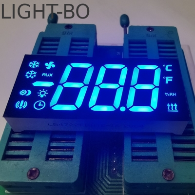 Un buon prezzo. Ultra Bright Blue Triple Digit 7 Segment LED Display Common Cathode for Refrigerator Controller in linea
