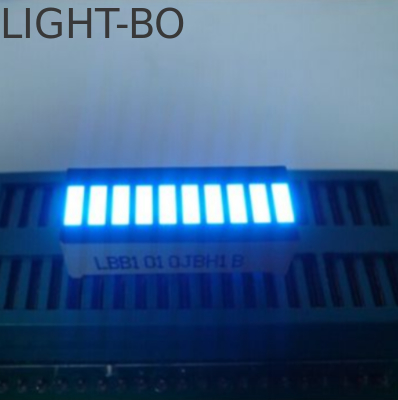 Moduli display LED a 10 segmenti Giallo/Rosso/Blu, utilizzati per pannelli strumenti