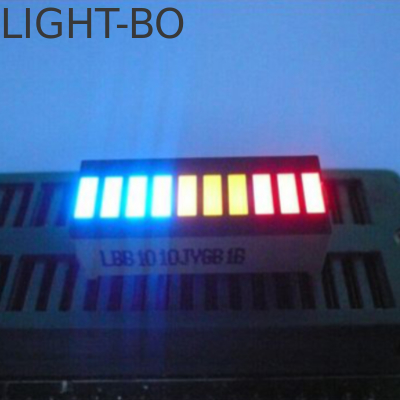 Un buon prezzo. 25.4x10.1 mm Moduli di visualizzazione a LED multicolore a 10 segmenti Lightbar in linea