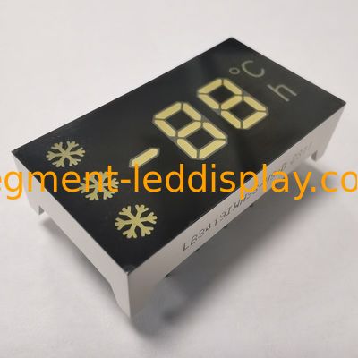 Display LED a 7 segmenti da 0,32 pollici (8,2 mm), bianco ultra luminoso, anodo comune per controlli di frigoriferi ed elettrodomestici
