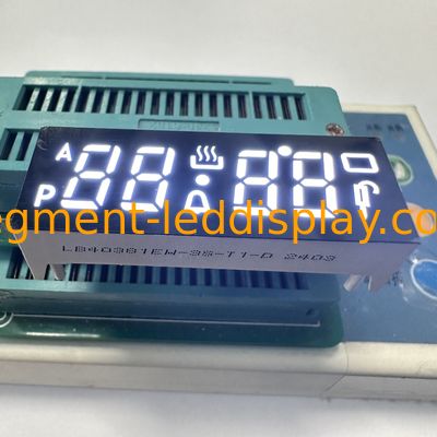 Display LED a 4 cifre a 7 segmenti bianco ultra luminoso – Anodo comune per controllori di forni ed elettrodomestici