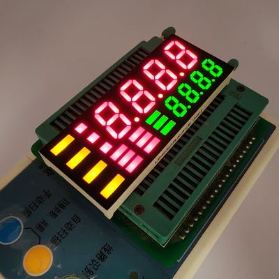 Display LED a 7 segmenti a 4 cifre Rosso/Giallo/Verde per forni digitali