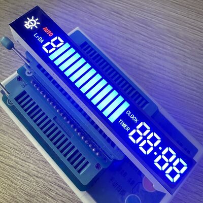 Display a LED a 7 segmenti ultra luminoso con anodo comune e lunga durata per il controllo della temperatura