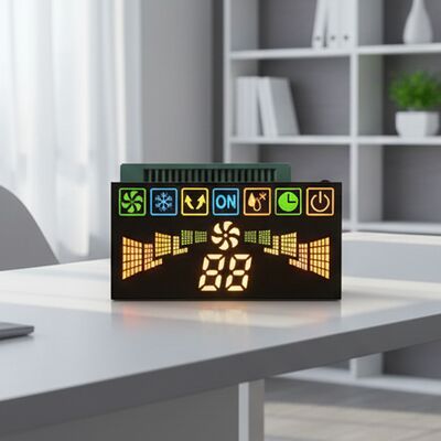 Display LED multicolore a 7 segmenti personalizzato per il controllo del condizionatore d'aria