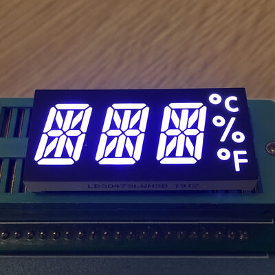 Un buon prezzo. Display LED alfanumerico a 3 cifre e 14 segmenti per la temperatura in linea