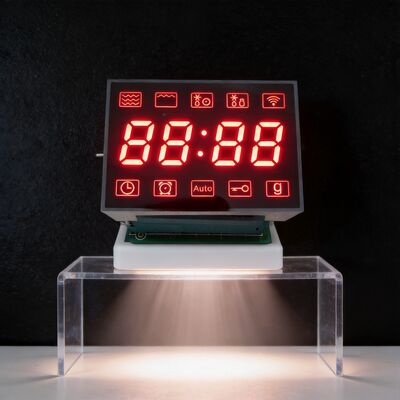 Display a LED a 4 cifre di colore rosso brillante per microonde digitali e apparecchiature di misurazione elettronica