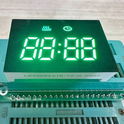 Verde puro Display a LED a 7 segmenti a 4 cifre di 0,38 pollici Anodo comune per timer di forno da cucina