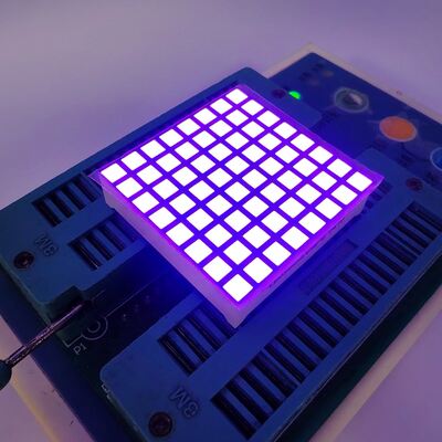 Display LED a matrice di punti 8×8 viola ad alta visibilità per gli indicatori degli ascensori