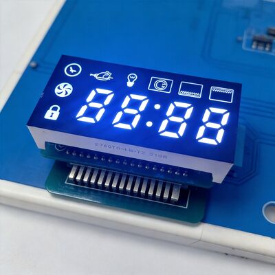 Display a LED a 7 segmenti a 4 cifre per forni