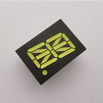 Un buon prezzo. Display digitale a LED a 16 segmenti verde puro, a cifra singola, adatto per pannelli di apparecchiature audio, strumenti e prodotti multimediali in linea