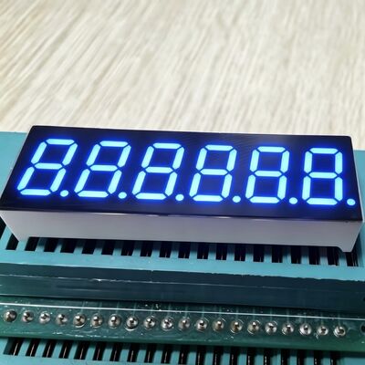 Display LED a 6 cifre blu da 0,36 pollici a 7 segmenti, ampiamente utilizzato per il pannello degli strumenti