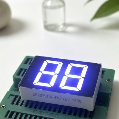 Display a LED a 7 segmenti a catodo comune a 2 cifre per scaldabagno digitale