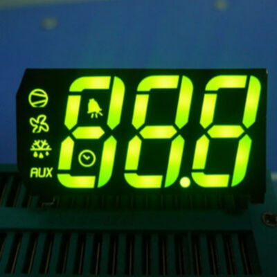 Display LED tripla cifra bianco a catodo comune a 7 segmenti per frigorifero