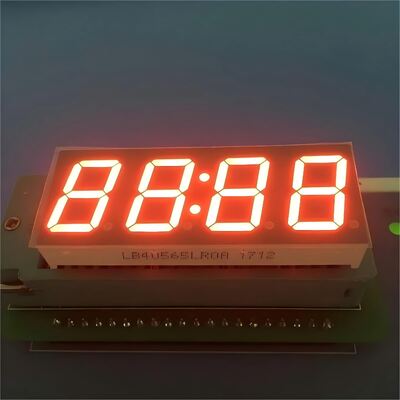Un buon prezzo. Catodo comune con display a LED a 7 segmenti e 4 cifre, colore rosso brillante da 0,56 pollici, per controller timer digitale in linea