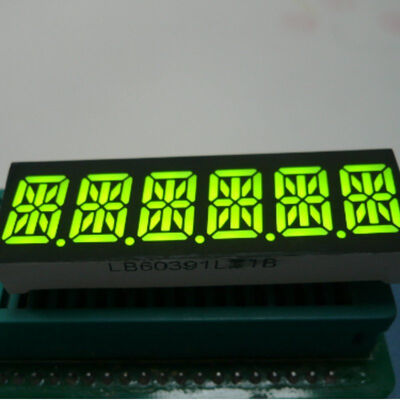 Un buon prezzo. Display a LED a 14 segmenti ultra luminoso con anodo comune per una lunga durata di funzionamento nelle applicazioni elettroniche in linea