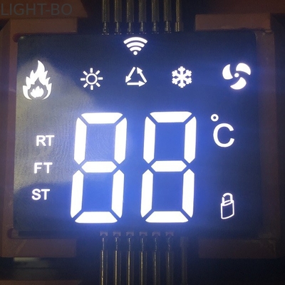 Display a LED personalizzato ultra sottile SMD Bianco 7 Segmento per il controller dell'aria condizionata