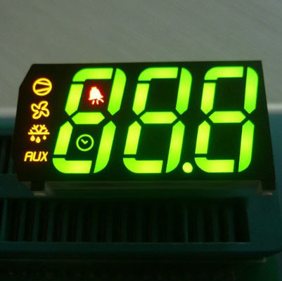 Display LED a 7 segmenti a tre cifre verde/giallo/rosso, catodo comune per indicatore del frigorifero