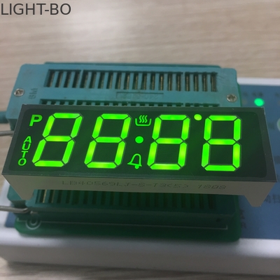 SMT APPUNTA verde intenso eccellente di LED dell'esposizione 7 della cifra su ordinazione di segmento 4 per il regolatore del forno