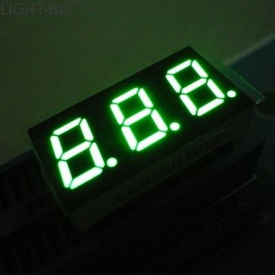 Un buon prezzo. Display a LED a 7 segmenti a tre cifre verde puro Anodo comune in linea