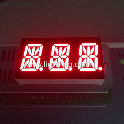 Rosso comune triplo del catodo dell'esposizione di LED di segmento della cifra 14 per il quadro portastrumenti
