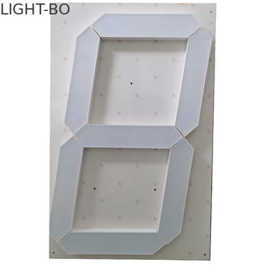 Un buon prezzo. Singolo a 20 pollici su ordinazione rosso ultra luminoso dell'esposizione di LED di segmento della cifra 7 per i grandi tabelloni per le affissioni in linea
