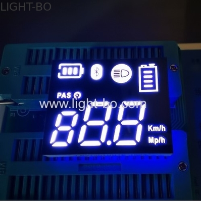 Ultra Bianco Display a 7 segmenti a LED per scooter elettrici