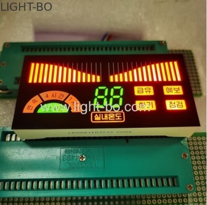 Display a LED a 7 segmenti a 3 colori per il pannello di controllo del condizionatore d'aria
