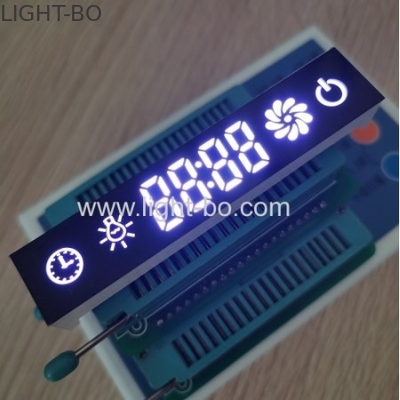Modulo di visualizzazione LED a 7 segmenti blu/verde/rosso personalizzato per interruttore di controllo delle cappe della cucina